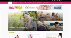 Desktop Screenshot of mamitips.com.pe